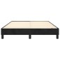 vidaXL Estructura de cama box spring terciopelo negro 140x190 cm vidaXL Estructura de cama box spring terciopelo negro 140x190 cm