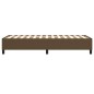 vidaXL Estructura de cama box spring tela marrón 90x200 cm vidaXL Estructura de cama box spring tela marrón 90x200 cm
