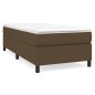 vidaXL Estructura de cama box spring tela marrón 90x190 cm vidaXL Estructura de cama box spring tela marrón 90x190 cm