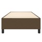vidaXL Estructura de cama box spring tela marrón 90x190 cm vidaXL Estructura de cama box spring tela marrón 90x190 cm