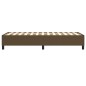 vidaXL Estructura de cama box spring tela marrón 90x190 cm vidaXL Estructura de cama box spring tela marrón 90x190 cm