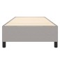 vidaXL Estructura de cama box spring tela gris claro 100x200 cm vidaXL Estructura de cama box spring tela gris claro 100x200 cm