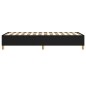 vidaXL Estructura de cama box spring tela negro 80x200 cm vidaXL Estructura de cama box spring tela negro 80x200 cm