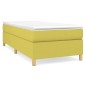 vidaXL Estructura de cama box spring tela verde 80x200 cm vidaXL Estructura de cama box spring tela verde 80x200 cm