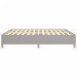 vidaXL Estructura de cama box spring tela gris claro 160x200 cm vidaXL Estructura de cama box spring tela gris claro 160x200 cm