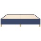 vidaXL Estructura de cama box spring tela azul 180x200 cm vidaXL Estructura de cama box spring tela azul 180x200 cm