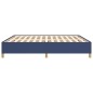 vidaXL Estructura de cama box spring tela azul 180x200 cm vidaXL Estructura de cama box spring tela azul 180x200 cm