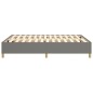 vidaXL Estructura de cama box spring tela gris oscuro 140x200 cm vidaXL Estructura de cama box spring tela gris oscuro 140x200 cm