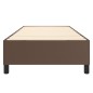 vidaXL Estructura de cama box spring cuero sintético marrón 80x200 cm vidaXL Estructura de cama box spring cuero sintético marrón 80x200 cm