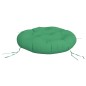 vidaXL Cojín redondo tela Oxford verde Ø 60x11 cm vidaXL Cojín redondo tela Oxford verde Ø 60x11 cm