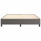 vidaXL Estructura de cama box spring cuero sintético gris 180x200 cm vidaXL Estructura de cama box spring cuero sintético gris 180x200 cm