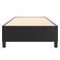 vidaXL Estructura de cama box spring cuero sintético negro 90x190 cm vidaXL Estructura de cama box spring cuero sintético negro 90x190 cm