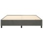 vidaXL Estructura de cama box spring terciopelo gris oscuro 200x200 cm vidaXL Estructura de cama box spring terciopelo gris oscuro 200x200 cm