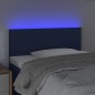 vidaXL Cabecero con LED de tela azul 80x5x78/88 cm vidaXL Cabecero con LED de tela azul 80x5x78/88 cm