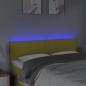 vidaXL Cabecero con LED de tela verde 144x5x78/88 cm vidaXL Cabecero con LED de tela verde 144x5x78/88 cm