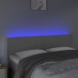vidaXL Cabecero con LED cuero sintético negro 144x5x78/88 cm vidaXL Cabecero con LED cuero sintético negro 144x5x78/88 cm