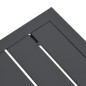 vidaXL Tumbonas 2 unidades con mesa y cojines ratán sintético gris vidaXL Tumbonas 2 unidades con mesa y cojines ratán sintético gris