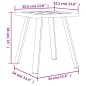 vidaXL Tumbonas 2 unidades con mesa y cojines ratán sintético gris vidaXL Tumbonas 2 unidades con mesa y cojines ratán sintético gris