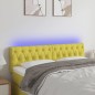 vidaXL Cabecero con LED de tela verde 144x7x78/88 cm vidaXL Cabecero con LED de tela verde 144x7x78/88 cm