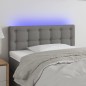 vidaXL Cabecero con LED de tela gris oscuro 90x5x78/88 cm vidaXL Cabecero con LED de tela gris oscuro 90x5x78/88 cm