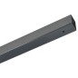vidaXL Postes de valla de jardín 10 uds acero gris 220 cm vidaXL Postes de valla de jardín 10 uds acero gris 220 cm