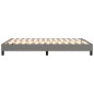 vidaXL Estructura de cama box spring tela gris oscuro 140x200 cm vidaXL Estructura de cama box spring tela gris oscuro 140x200 cm