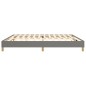 vidaXL Estructura de cama box spring tela gris oscuro 200x200 cm vidaXL Estructura de cama box spring tela gris oscuro 200x200 cm