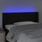 vidaXL Cabecero con LED de tela negro 93x16x78/88 cm vidaXL Cabecero con LED de tela negro 93x16x78/88 cm