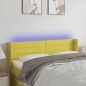 vidaXL Cabecero con LED de tela verde 147x16x78/88 cm vidaXL Cabecero con LED de tela verde 147x16x78/88 cm