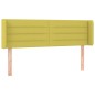vidaXL Cabecero con LED de tela verde 147x16x78/88 cm vidaXL Cabecero con LED de tela verde 147x16x78/88 cm