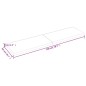 vidaXL Estante pared madera roble tratada marrón claro 200x50x(2-6) cm vidaXL Estante pared madera roble tratada marrón claro 200x50x(2-6) cm