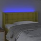 vidaXL Cabecero con LED de tela verde 103x16x78/88 cm vidaXL Cabecero con LED de tela verde 103x16x78/88 cm