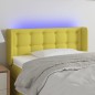 vidaXL Cabecero con LED de tela verde 93x16x78/88 cm vidaXL Cabecero con LED de tela verde 93x16x78/88 cm