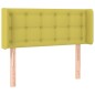 vidaXL Cabecero con LED de tela verde 93x16x78/88 cm vidaXL Cabecero con LED de tela verde 93x16x78/88 cm