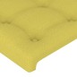 vidaXL Cabecero con LED de tela verde 93x16x78/88 cm vidaXL Cabecero con LED de tela verde 93x16x78/88 cm