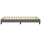 vidaXL Estructura de cama box spring terciopelo gris oscuro 120x200 cm vidaXL Estructura de cama box spring terciopelo gris oscuro 120x200 cm