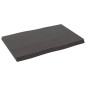 vidaXL Tablero mesa madera tratada borde vivo marrón 60x40x(2-4) cm vidaXL Tablero mesa madera tratada borde vivo marrón 60x40x(2-4) cm