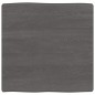 vidaXL Tablero mesa madera tratada borde vivo marrón 60x60x(2-6) cm vidaXL Tablero mesa madera tratada borde vivo marrón 60x60x(2-6) cm