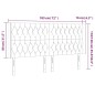 vidaXL Cabecero con LED de tela gris claro 183x16x118/128 cm vidaXL Cabecero con LED de tela gris claro 183x16x118/128 cm