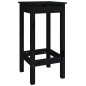vidaXL Set de bar 7 piezas madera maciza de pino negro vidaXL Set de bar 7 piezas madera maciza de pino negro