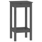 vidaXL Set de bar 5 piezas madera maciza de pino gris vidaXL Set de bar 5 piezas madera maciza de pino gris