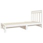 vidaXL Sofá cama extraíble madera maciza de pino blanco 2x(90x190) cm vidaXL Sofá cama extraíble madera maciza de pino blanco 2x(90x190) cm