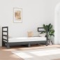 vidaXL Sofá cama extraíble madera maciza de pino gris 2x(90x190) cm vidaXL Sofá cama extraíble madera maciza de pino gris 2x(90x190) cm