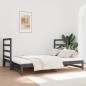 vidaXL Sofá cama extraíble madera maciza de pino gris 2x(90x190) cm vidaXL Sofá cama extraíble madera maciza de pino gris 2x(90x190) cm