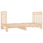vidaXL Sofá cama extraíble madera maciza de pino 2x(90x190) cm vidaXL Sofá cama extraíble madera maciza de pino 2x(90x190) cm