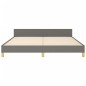 vidaXL Estructura de cama con cabecero tela gris oscuro 160x200 cm vidaXL Estructura de cama con cabecero tela gris oscuro 160x200 cm