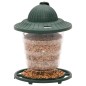 vidaXL Comederos para pájaros 3 uds verde oscuro 13x13x17 cm vidaXL Comederos para pájaros 3 uds verde oscuro 13x13x17 cm