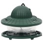 vidaXL Comederos para pájaros 3 uds verde oscuro 13x13x17 cm vidaXL Comederos para pájaros 3 uds verde oscuro 13x13x17 cm