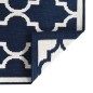 vidaXL Alfombra de exterior gris y blanca 80x250 cm vidaXL Alfombra de exterior gris y blanca 80x250 cm