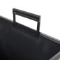 vidaXL Macetero interior extraíble PP hormigón gris antracita 21/49 L